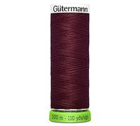 Gutermann Recycled Thread Poly 100m Burgundy