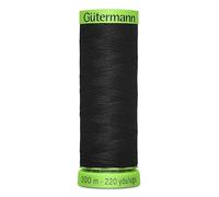 Gutermann Sew All hilo de coser 100 m Extra fina, color negro 000 - por bobina