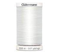 Gutermann Sew All hilo de coser 500 m Color blanco 800 - por bobina
