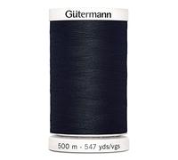 Gutermann Sew All - Hilo de coser (500 m), color negro 000