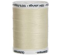 Gutermann Sew All Hilo de poliéster, 1000 m, Marfil (0001), 5,5 x 4 x 4 cm