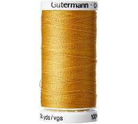 Gütermann Sew All-Hilo de poliéster, 250 m, Color Dorado (0968), Jeans Gold, 5.5 x 2.7 x 2.7 cm