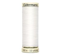 Gutermann Sew-All - Hilo Multiusos, poliéster, Color Blanco, 100 m