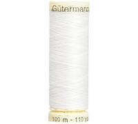 Gutermann Sew-All Thread 100 yardas (20) Blanco