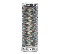 Gutermann Sulky - Hilo de hilo para máquina de coser metálico 200 M 7028 - por bobina + libre Minerva Crafts Craft guía