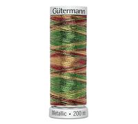 Gutermann Sulky - Hilo de metálico hilo para máquina de coser (200 M 7027 - por bobina + libre Minerva Crafts Craft guía