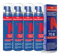 Gutes Leben Spray para instructor de perros, corrector de 70 ml, entrenador de perros, seguro y eficaz para detener ladridos, saltar, robar alimentos, peleas y ataques de perros, ayuda a detener el