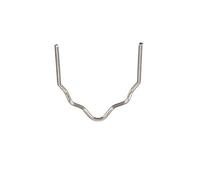 GUTIZA 500pcs grapas grapadoras calientes de grapadora S/V/M onda precortadas calderas calientes 0,6 mm y 0.8 mm para automóvil plástico para parachoques soldado de soldadura soldadora-0.8mm V