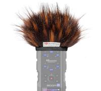 Gutmann Parabrisas de piel con micrófono para ZOOM H6essential Premium Edition FIRE con forro interior | Fabricado en Alemania