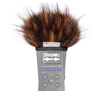 Gutmann Parabrisas de piel de micrófono para ZOOM H1essential Fire | Fabricado en Alemania