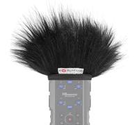 Gutmann Parabrisas de piel de micrófono para ZOOM H6essential | Fabricado en Alemania