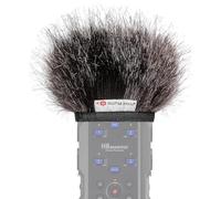 Gutmann Parabrisas de piel de micrófono para Zoom H6essential Premium Edition MERCURY con forro interior. Fabricado en Alemania