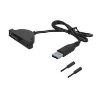Gutol Cable Adaptador De Unidad Óptica De Portátil a USB, Cable Adaptador USB 3.0 a SATA Slimline 7+6, Intercambiable En Caliente, Para Unidades Ópticas De CD/DVD/ROM De Portátiles.