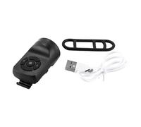 Gutol Timbre eléctrico para bicicleta, recargable por USB, sistema de alarma de 120 dB, resistente al agua IPX4 para MTB y BMX.