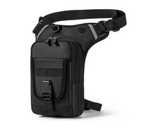 Gutriff Riñonera de Marcha Deportiva y de Pernera para Hombre y Mujer, Bolsa Deportiva de Pierna para Deporte, Ciclismo, Moto y Trabajo