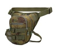 Gutriff Riñonera de Marcha Deportiva y de Pernera para Hombre y Mujer, Bolsa Deportiva de Pierna para Deporte, Ciclismo, Moto y Trabajo