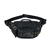 Gutriff Riñonera Outdoor Deportiva y para Hombre y Mujer, Riñonera de Marcha con Correa Ajustable para Deporte, Pescado, Ciclismo, Moto y Trabajo