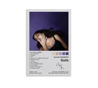 Guts by Olivia Rodrigo - Pinturas decorativas creativas impermeables sin enmarcar directamente pegadas con materiales a prueba de humedad y antiincrustantes, para sala de estar, dormitorio, pinturas