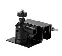 Gutter Camera Mounts, Outdoor Brackets, 6,2x6 cm Roof Clamp with Weatherproof Build, Metal Holder, Security Accessory with Compact Style, Home Equipment for Garden Monitoring