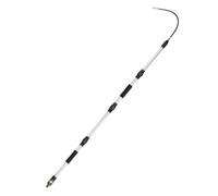 Gutter Cleaner 7Inch Adjustable Telescopic Metal Rotating | Extension Wand Roofing Tool for House Leaves Trash Twigs Pool