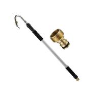 Gutter Cleaner Tool - Ladder-Free Extendable Second Story Washing Pole
