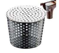 Gutter Downspout Guard - Stainless Steel Drain Pipe Filter Cap, Outdoor Leaf Blocker Screen, Protective Strainer Device, Roof Drainage Cleaning Tool, Pipe Protector for Downpipe Safety and Garden