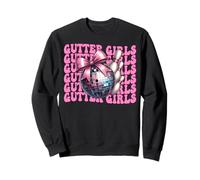 Gutter Girls Bowling Bowler Girl Mom Mother Day Coquette Sudadera