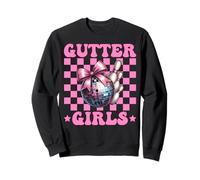 Gutter Girls Bowling Bowler Girl Mom Mother Day Coquette Sudadera