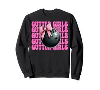 Gutter Girls Bowling Bowler Girl Mom Mother Day Coquette Sudadera