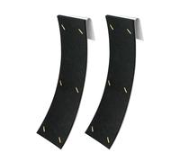 Gutter Noise Dampener - Aluminum 30cm, Rain Sound Silencer, 2 Piece Set | Sponge Lining, Downspout Drip, Outdoor Audio Filter For Home, Office, Outside, Apartment, House, Balcony, Gutter