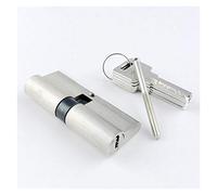 GUTUYEHKEA Cerradura de Seguridad for Puerta y Ventana, Cilindro 55, 60, 70, 80 90 mm, con Doble Apertura, for Sala Estar, Llave latón Personalizada Cobre(DC 75mm)