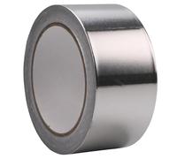 GUTUYEHKEA Cinta De Papel Aluminio Alta Temperatura, 10m, Resistente Al Calor for Sellado Tubos Escape, Aislamiento Cocina(48mm)