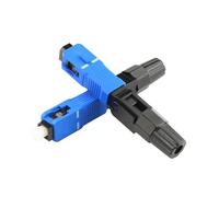GUTUYEHKEA Empalmador de Fibra óptica Fabricante Profesional SC, Precio Personalizado, Montaje en Campo FTTH, Fibra óptica, APC UPC rápido for de Cable derivación(SC UPC 50pcs)