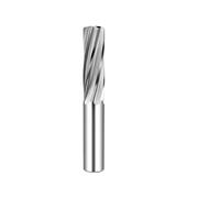 GUTUYEHKEA Escariador de Acero tungsteno y carburo sólido for mecanizar Agujeros, Ranura en Espiral Aluminio recubierta, 3F, 4F, 6F, CNC, 1,95-3,32mm, ud(Aluminum,2.38X25X50X4T)