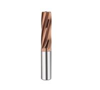 GUTUYEHKEA Escariador de Acero tungsteno y carburo sólido for mecanizar Agujeros, Ranura en Espiral Aluminio recubierta, 3F, 4F, 6F, CNC, 1,95-3,32mm, ud(Steel,3.01X25X50X4T)