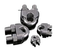 GUTUYEHKEA Pernos de Clip Cuerda Alambre Tipo U Pesado Acero Inoxidable Abrazaderas Cable Servicio Abrazadera Agarre Hardware Aparejo Clips M2-M16(M10(1pcs))