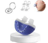 GutView Dispositivos antirronquidos, dilatador nasal eléctricos contra los ronquidos, maquina de apnea del sueño respiraderos nasales profesionales solución antirronquidos（V2.0+5clip）