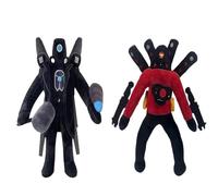 GUUIESMU Titan TV Man Peluche G Man,Upgraded Titan Camera Man Plush,TV Man Titan,Doll For Kids Fans Halloween Christmas Birthday Gift (I)