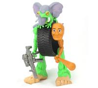 GUUIESMU Tung Tung Tung Sahur Figure Toy,Italian Brainrot Figures,Tralalero Tralala Figure,Desk Decorations Gifts for Colleagues and Friends (D1)
