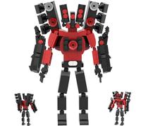 GUUIESMU Upgraded Titan Camera Man,Titan Speaker Man Titan Camera Man Titan Titan TV Man Model Figure,Gifts For Boys and Girls (A)
