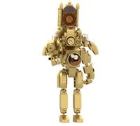 GUUIESMU Upgraded Titan Speaker Man,Titan Cameraman Upgraded,Titan Clockman,Building Blocks Toy For Kids Adults Fans, Funny Toilet Men Building Block Set, Creative Toy For Adults and Kids (A)