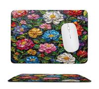 Guuogxan Alfombrilla Pequeña para Ratón Color de peonía 27 x 22 cm df-717