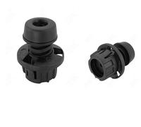 Guuscar 2x parada parachoques capucha parachoques caucho soporte para FIAT para NISSAN para OPEL para RENAULT 7700843546 8200006502 7700849340 6561000QAC