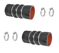 Guuscar 2X Turbo cargador de admisión manguera para Ford Transit Connect Focus Fiesta 2T1Q6N650AB 1201165 5 050 742 7T169F796AE 1417829 1418912 1497792 496805992 4