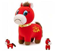 GUUTHQOR Crying Horse,Year of The Horse Lucky Mascot New Year Good Luck Gift 2026,Lucky Chinese Lunar Mascot Zodiac Ornament (Crying Horse,20cm)