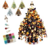 GUUTHQOR DIY Beaded Christmas Tree Kit,3D Crystal Bead Holiday Craft Set for Adults (C1)