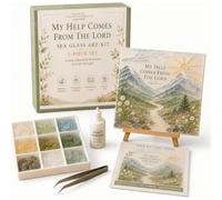 GUUTHQOR Psalms of Comfort & Strength Sea Glass Art Kit (E)