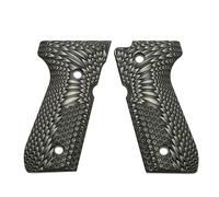 Guuun Beretta 92/96 Full Size G10 Grips,Beretta 92 FS, m9, 92a1, 96a1, 92 INOX Grips, in fit and Slim Down The Beretta Grips, Eagle Wings Texture, Brand by