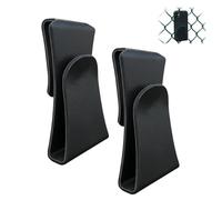 GUUZETU Soporte para teléfono con Vista de Raqueta: Nunca te Pierdas el Momento Ganador, Soporte para teléfono con Clip Fijo para grabación de Partidos de Tenis de múltiples ángulos (2Pcs)