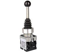 Guuzi 2NO 2 Posiciones Interruptor de Enclavamiento de la Palanca de Mando de Bloqueo Automático Monolever Interruptor de Palanca de Mando de Repuesto para XD2PA22CR Orificio de Montaje 22mm